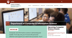 Desktop Screenshot of cs.iupui.edu