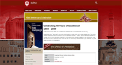 Desktop Screenshot of forty.iupui.edu