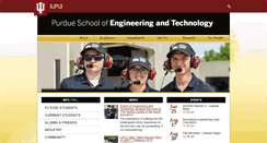Desktop Screenshot of ecet.iupui.edu