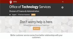 Desktop Screenshot of fiadtech.iupui.edu