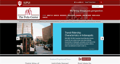 Desktop Screenshot of polis.iupui.edu