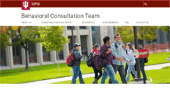 Desktop Screenshot of bct.iupui.edu