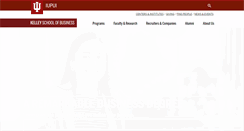 Desktop Screenshot of kelley.iupui.edu